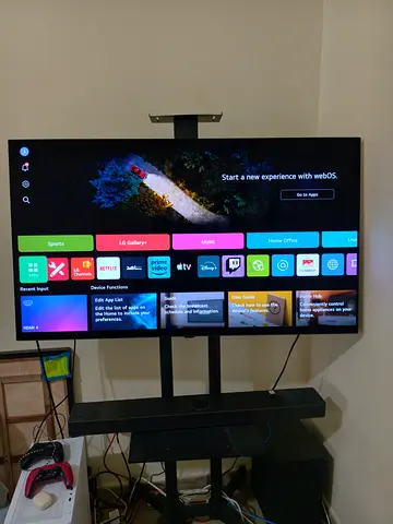 LG OLED evo C3 55" 4K Smart TV + Matching LG SC9S Soundbar combo deal