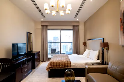 Spacious studio | High floor | Prime Downtown Dubai location | Elite Downtown Residence