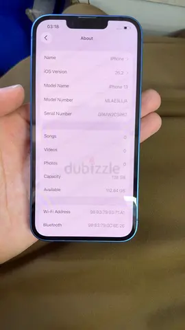 iPhone 13 128GB (Blue) - Good Working Condition