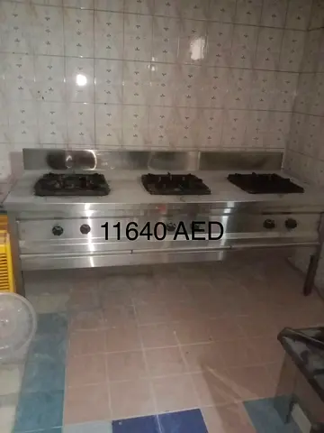 3 burner stove