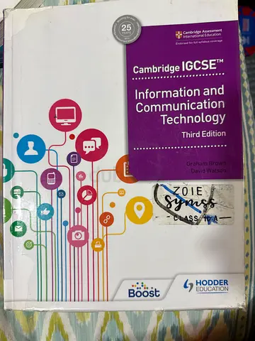ICT IGCSE textbook