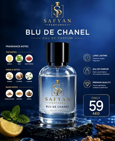 Blu De Chanel Eau de Parfum (Safyan) - 59 AED