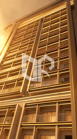 For 360 dirhams per square foot, you can own a two-bedroom apartment with a living room, balcony, a