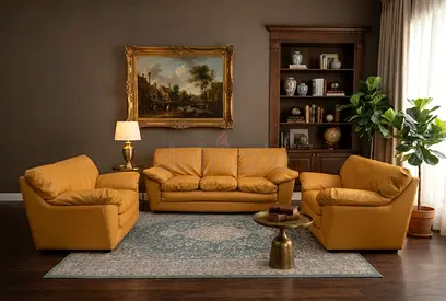 Spacious Three-Seater Sofa
The large three-seater provides ample room for multiple people to sit c
