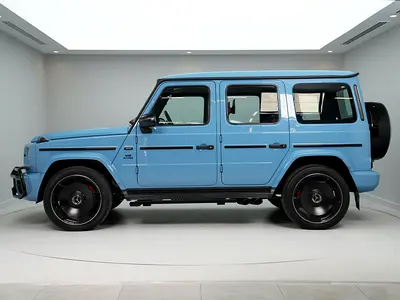 2024 G63 AMG | WARRANTY | China Blue exterior | Low Mileage | Brand-New Condition-2