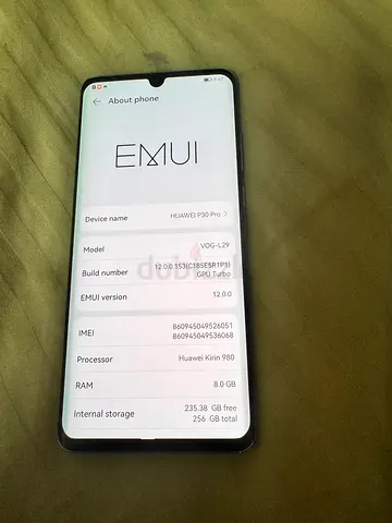 Huawei P30 Pro – 256GB | 8GB RAM | Leica Quad Camera | Excellent Working Condition