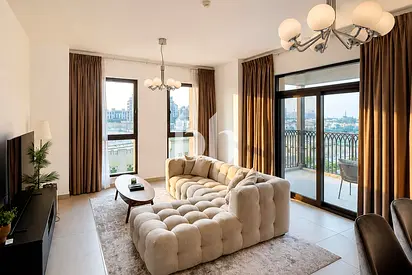 MJL 2BR | Burj Al Arab Views | 2 Balconies