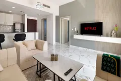 6000 including bills pm Brand New Furnished 1BHK Without Balcony close to silicon oasis