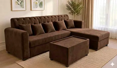 Brand new L shape Luxury Sofa Available