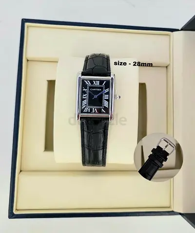 Cartier tank mens watch