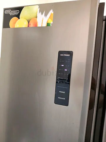 Stainless Steel No Frost Fridge-Freezer (Side-by-Side) - Good Condition
