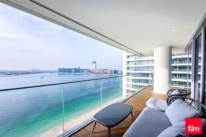 3br | High Floor | Sea & Palm View