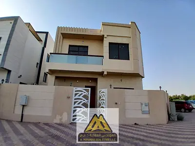 Spacious 5BR Corner Villa (2nd Tenant) for Rent in Al Yasmeen, Ajman – Citizen Electricity Rate & A