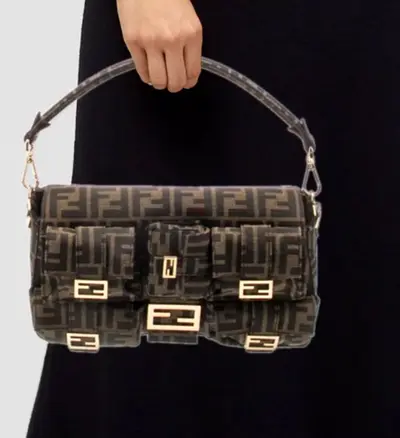 Fendi Zucca FF MultiPocket Baguette