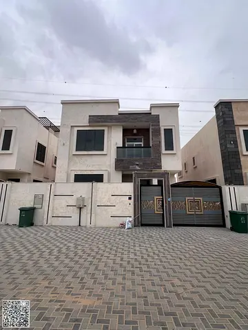 Villa for annual rent, 5 master bedrooms, Al Yasmin - Ajman, prime location