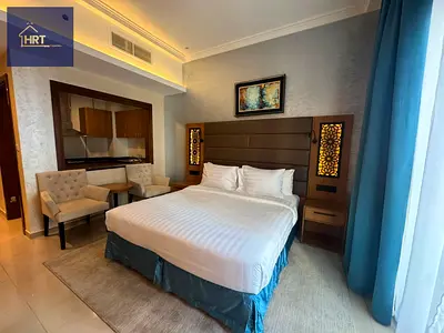 عرض لفترة محدودة | استوديو فاخر | مطبخ مغلق | جاهز للسكن | يشمل التكييف والغاز والواي فاي