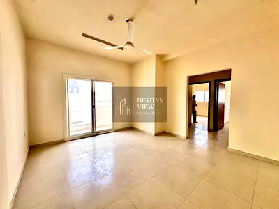 Title Spacious 2 BHK Apartment | 1,600 Sq. Ft. | AED 46,000 | Terrace-Like Balcony | Roadside Build