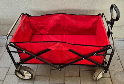 Foldable kids wagon