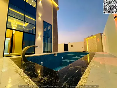 Luxury corner villa for sale in Al-Haliyo 2 – Consists of 6 bedrooms, three floors with a roof terrace | Private pool | Price includes everything - Vi