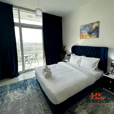 Vacant Furnished Studio | Balcony | Ready to Move