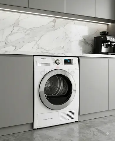 Samsung 8kg Clothes Dryer – Latest Model | Digital Display | 60×60 cm