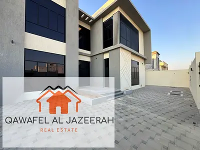 Brand new villa for rent in al warqaa ( 5bedroom + hall + majlas + service block )