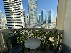 Furnished 1BR Apartment | New Dubai Gate 1 | Balcony with City & Marina Views
