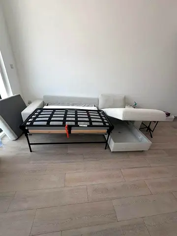 IKEA Vimle L Shape Sofa Bed Beige