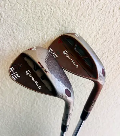 Set of 2 TaylorMade Hi-Toe Wedges (used) - 52 and 60°