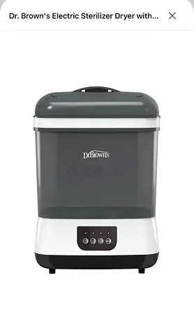 Dr. Brown’s Electric Bottle Sterilizer & Dryer – 200 AED