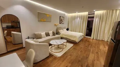 Furnished studio apartment for monthly rent, all bills included, in Al Taawun, Sharjah