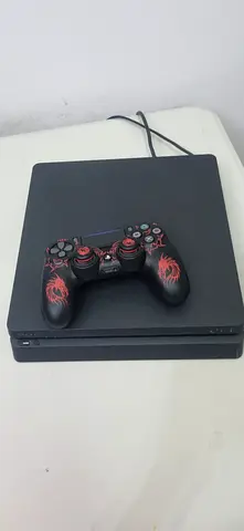 PS4 Slim 500GB + Original Controller – Excellent/Mint Condition – No Stick Drift
