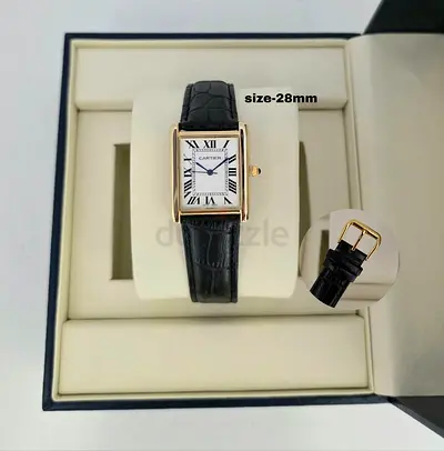 Cartier tank mens watch