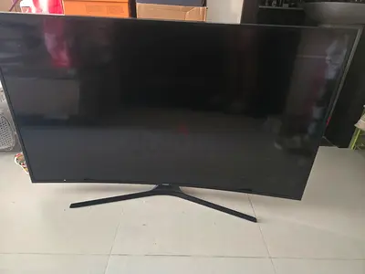 55-inch LED Curved Smart TV -Working Condition with pale colors