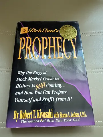 Signed Rich Dad's Prophecy by Robert T. Kiyosaki - Paperback (Investing/Finance)