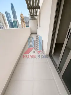 Brand New 1Bhk Apartment || Open view Balcony || Parking Free || 6 Cheques Payments || Gym ||