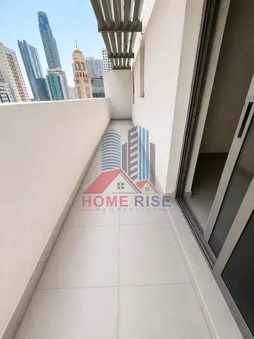 Brand New 1Bhk Apartment || Open view Balcony || Parking Free || 6 Cheques Payments || Gym ||