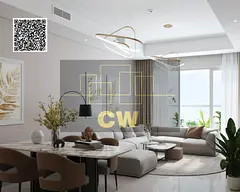 1BHK for Sale | Ajman One Phase 2, Partial Sea & City View