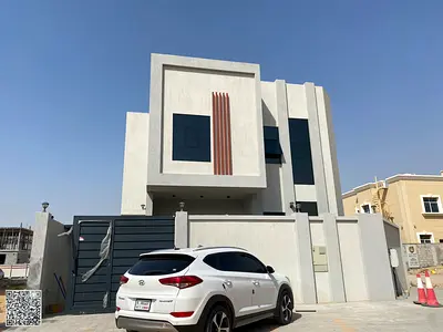 Annual villa for rent in Ajman, consisting of 6 master bedrooms, a master majlis, a master living hall, second tenant (previously occupied).