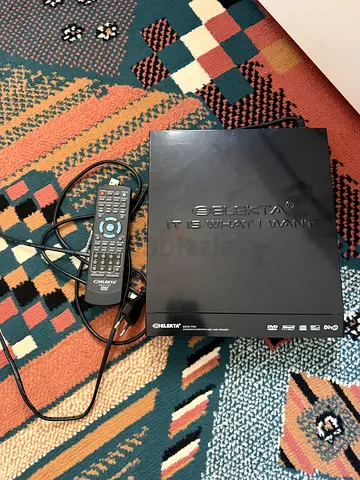 Elekta DVD Player with Remote - Good Working Condition