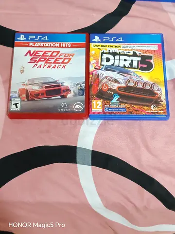 PS4 Games: Need for Speed Payback + DiRT 5 (physical copies)