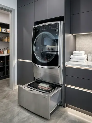 LG Direct Drive 19kg Washer + 12kg Dryer + 3.5kg Baby Washer – Complete Laundry Set