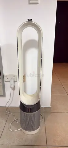 Dyson-style bladeless tower fan with HEPA filter - good condition