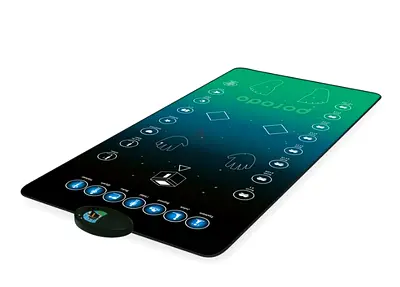 Adults & Reverts Interactive Prayer Mat (Teal) | Learn Salah Step by Step