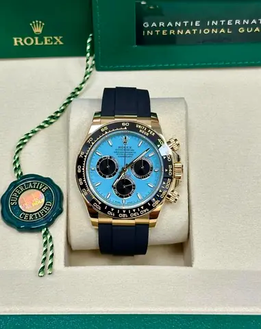 Rolex Daytona 2026 Turquoise Tiffany Dial 1:1 Clone With Box And Card
