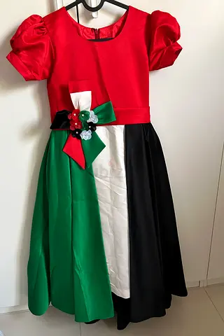 National day girls dress
