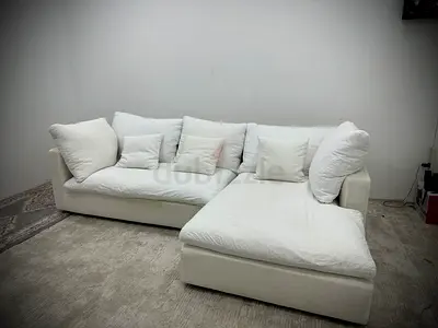 Like new condition the one brand lshape sofa