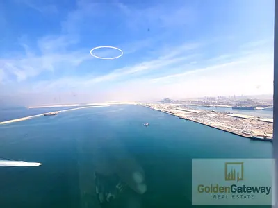 استوديو في الطابق العلوي | إطلالة كاملة على البحر | أنوا مدينة دبي الملاحية
