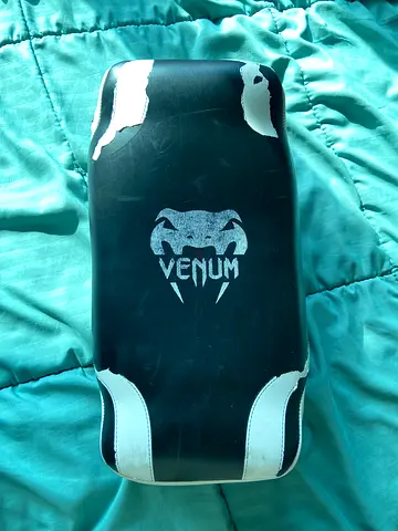 Venum Thai Kick Pad / Muay Thai Curved Strike Pad - Good Used Condition
