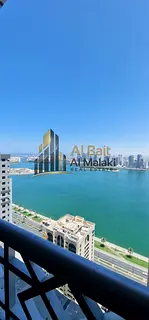 Direct Al Qasba Canal View 2 Master Bedrooms + Free Pool, Gym & Parking